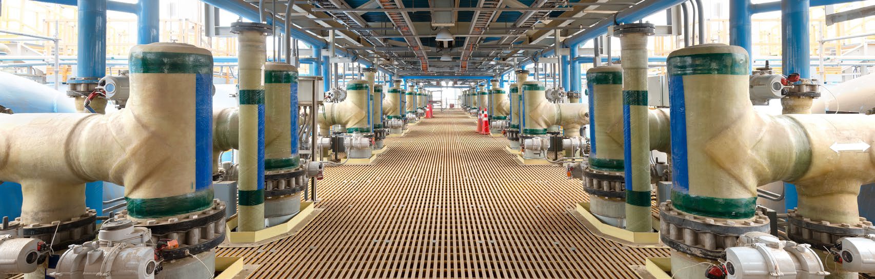 Sea Water Reverse Osmosis desalination plant