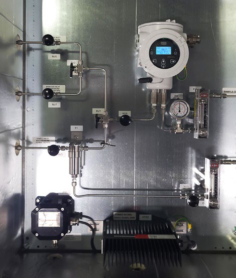 Panametrics XMTCpro thermal conductivity analyzer